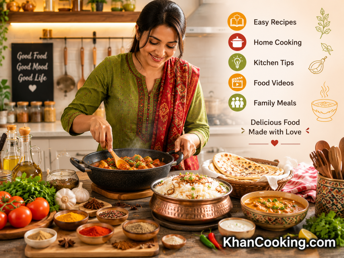 KhanCooking.com – A Brandable Domain for Recipes, Home Cooking and Food Content