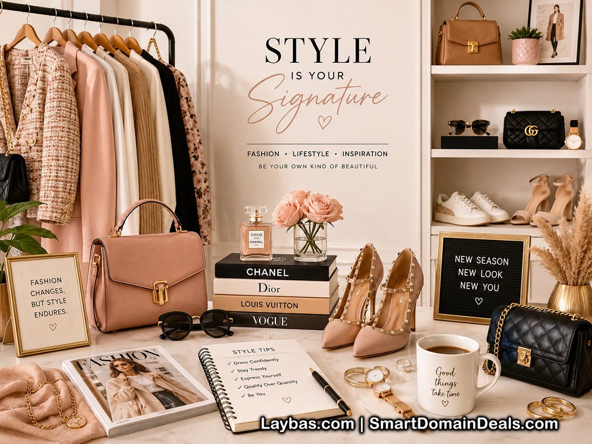 Laybas.com – A Brandable Domain for Fashion, Clothing and Lifestyle Business