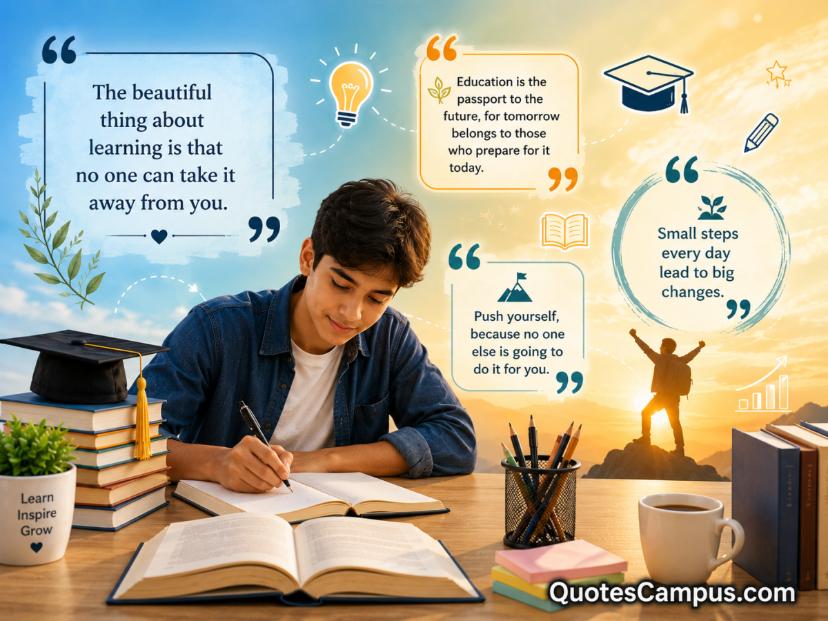 QuoteCampus.com – A Short Domain for Inspirational Quotes, Learning and Positive Thoughts