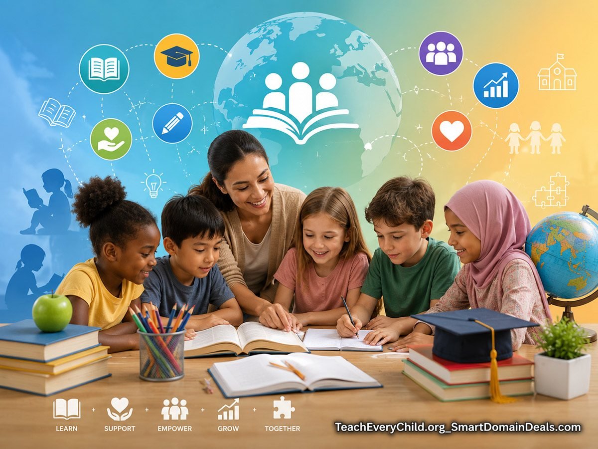 TeachEveryChild.org – A Mission-Driven Domain for Education, Literacy and Child Learning Support